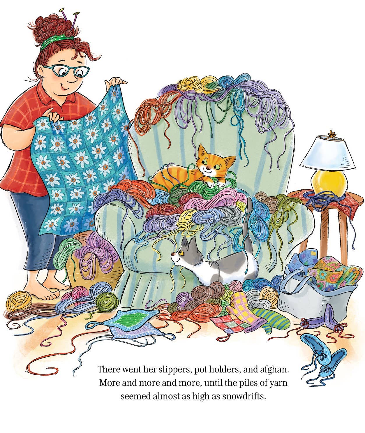 Miss Mary's Christmas Mittens Picture Book
