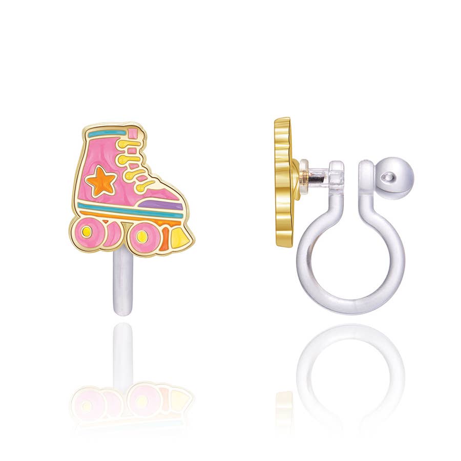 CLIP ON Cutie Earrings | Roller Skates