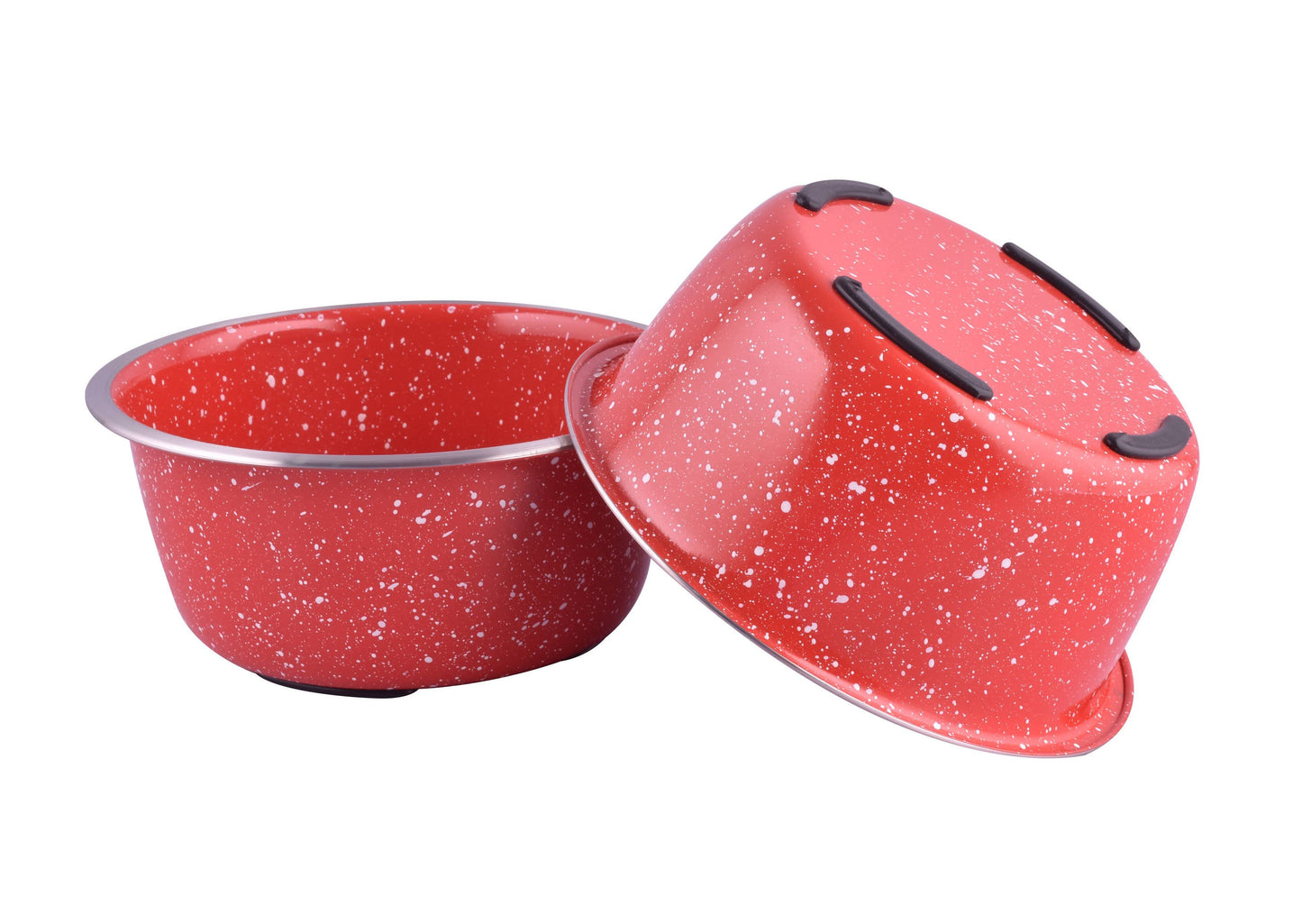 ThoozyPet Camping Bowls Red