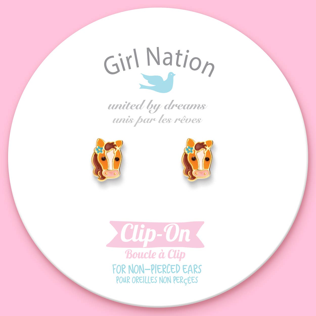 CLIP ON Cutie Earrings | Pretty Pony