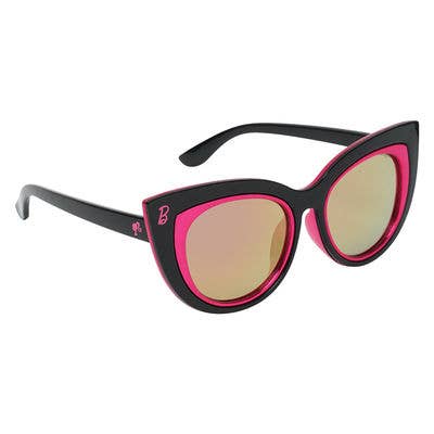 Officially Licensed Kids Arkaid Barbie Black and Pink Cateye
