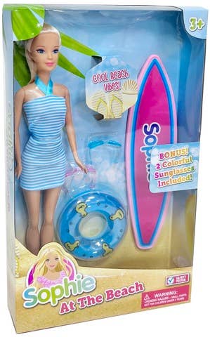 11 1/2 Inch Beach Going Doll