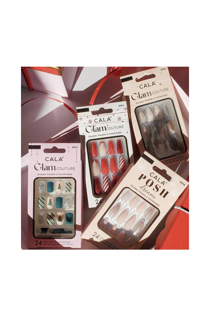 CALA 87818 Posh Dreams Press on Nails Kit -