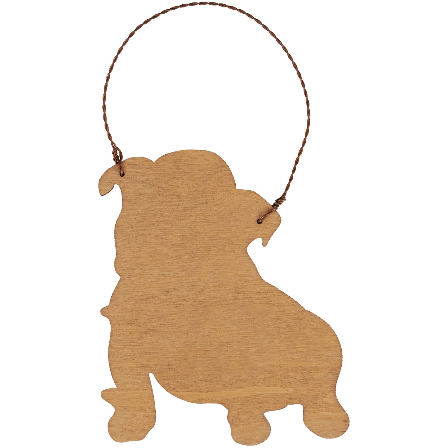 Bulldog Christmas Lights Ornament