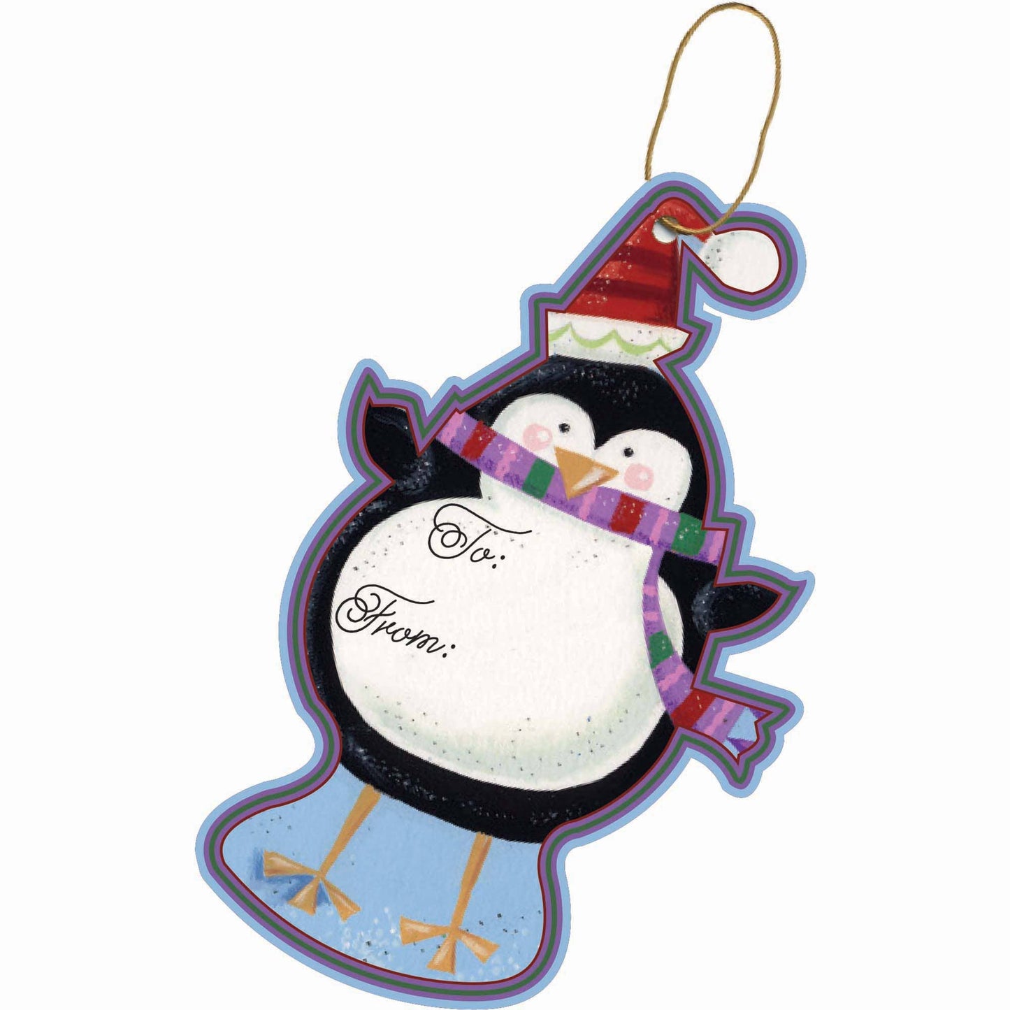Gift Tags w/ Tie String - Ice-Capades