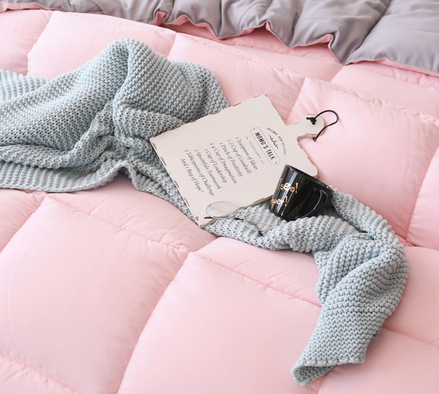 Down Alternative Comforter Set Reversible Duvet Insert