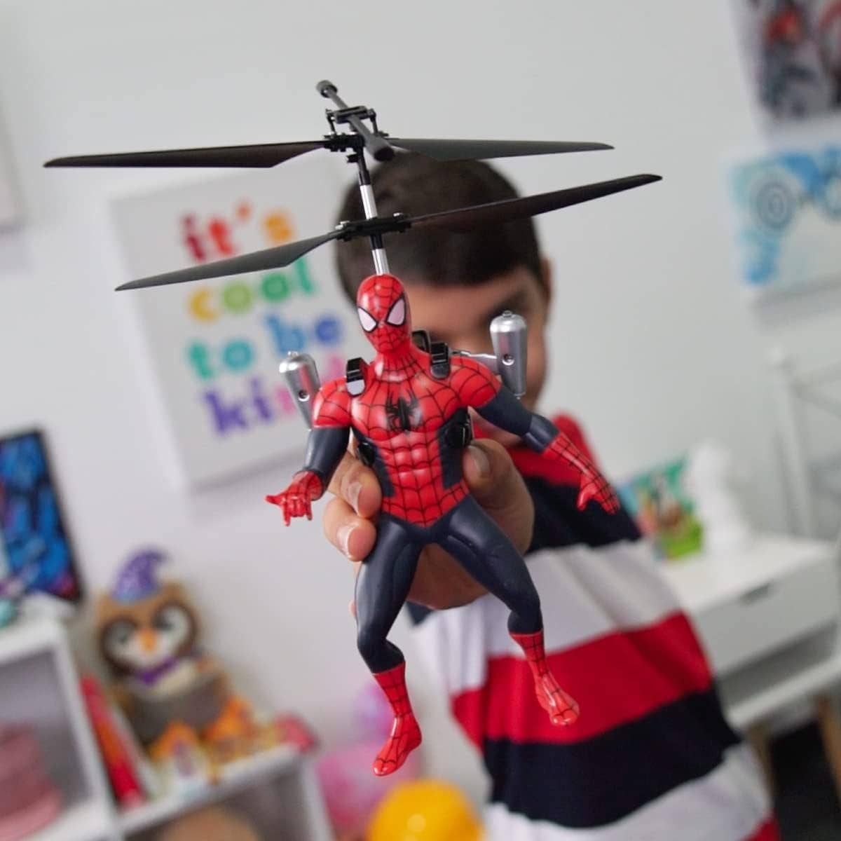 2CH Spider-Man Marvel IR Helicopter