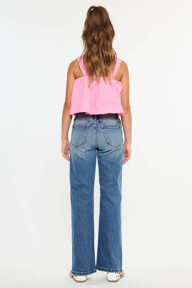 YOUTH HIGH RISE 90’S FLARE JEANS-YC2578M