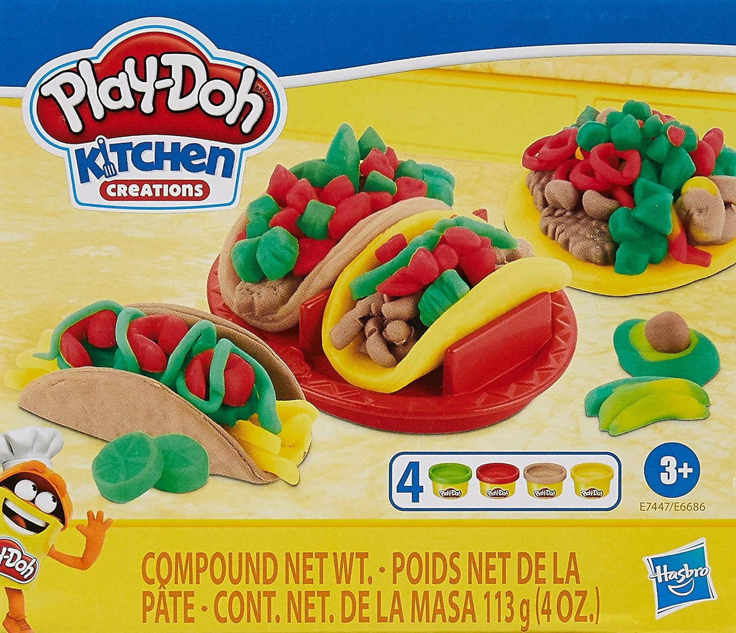 Hasbro Play-Doh Mini Food Playsets (6 per case)