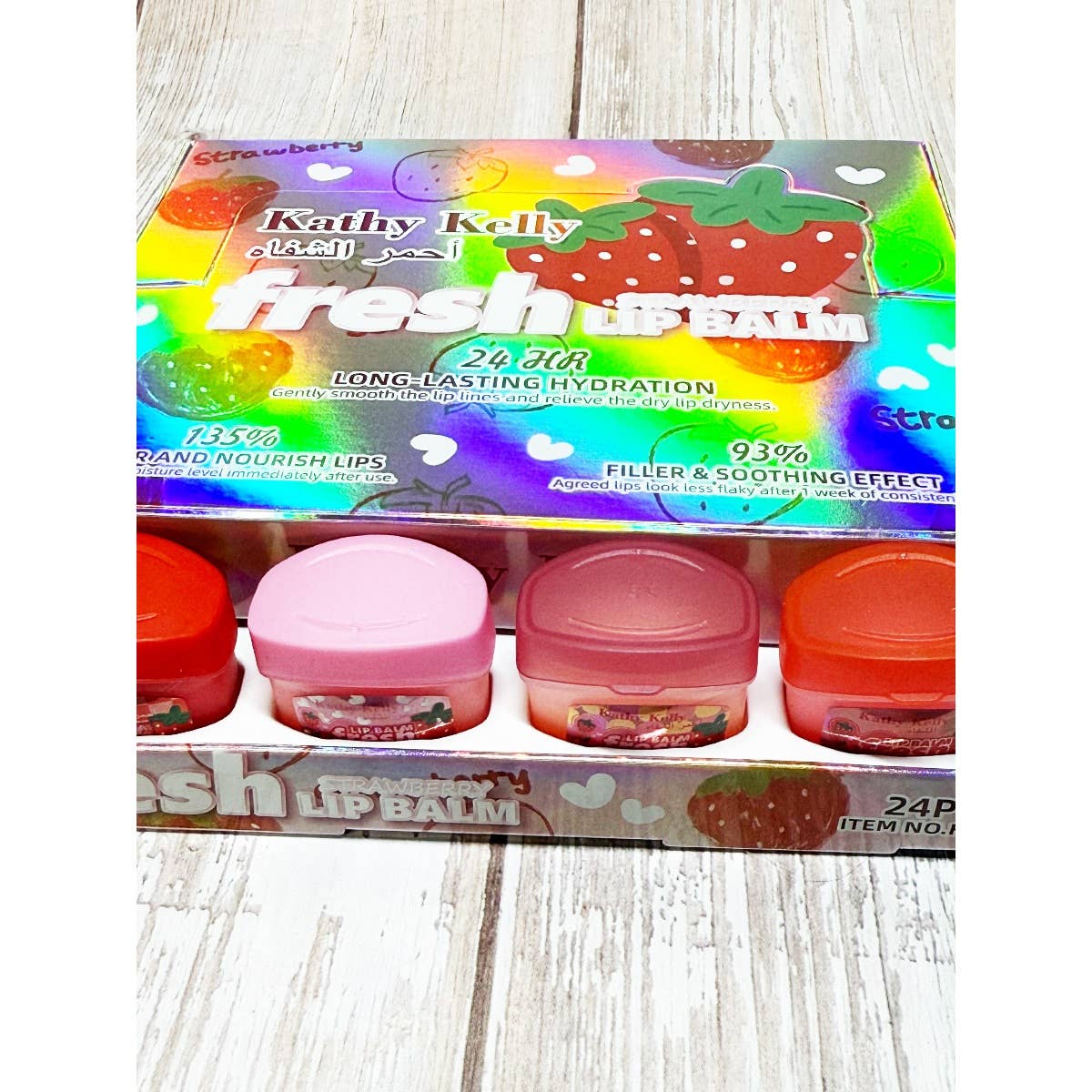 Moisturizing Fresh Strawberry Lip Balm