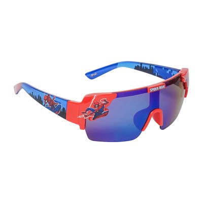 Licensed Kids Arkaid Spiderman Blue Large Lens Sports Wrap