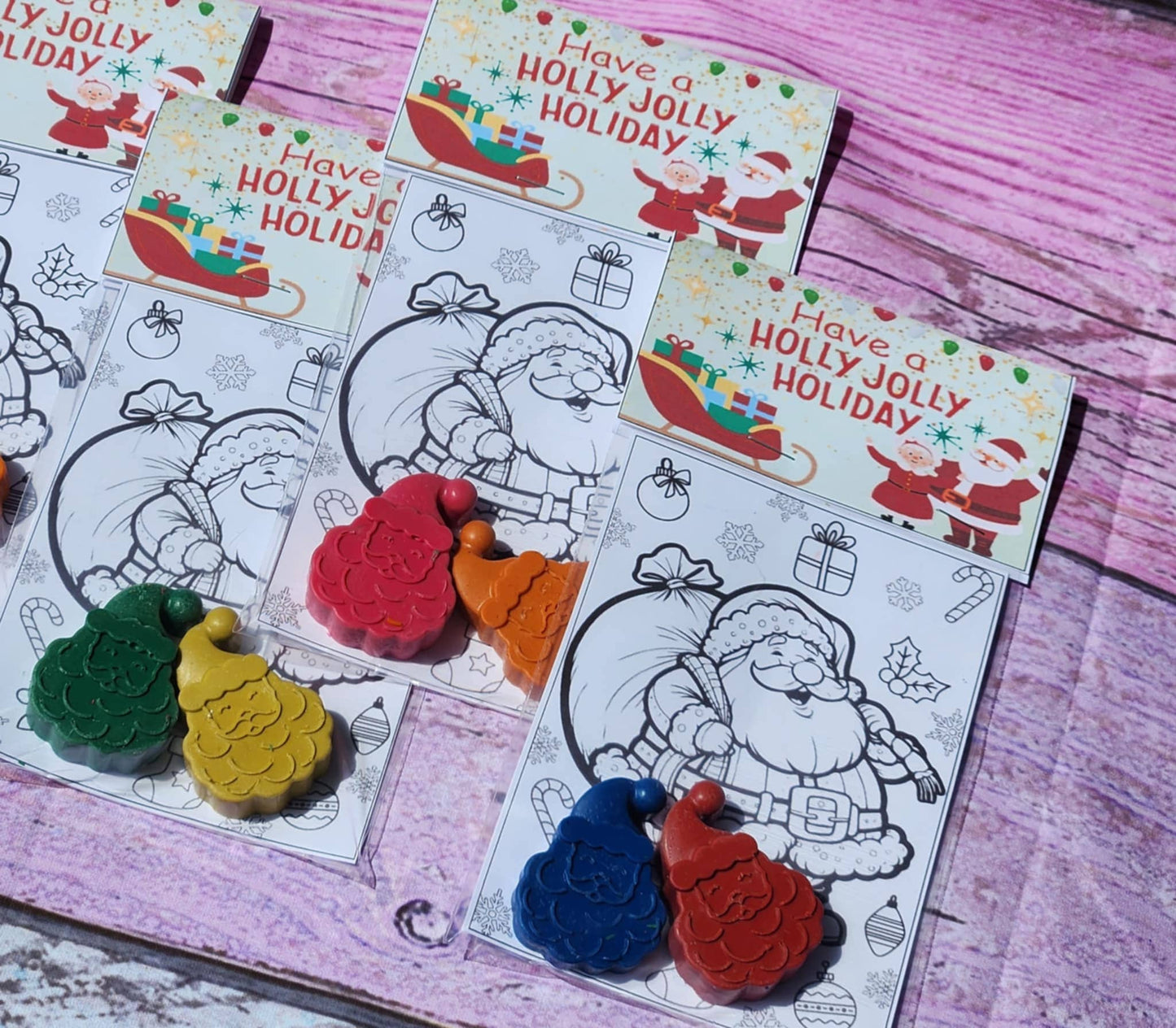 Santa Coloring Kits