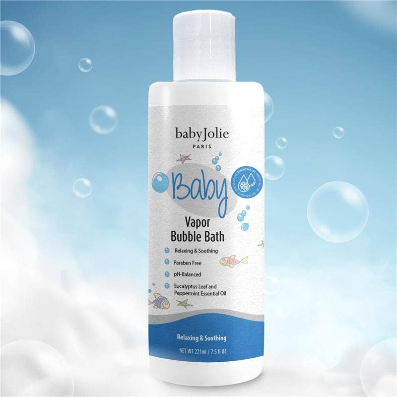 Baby Jolie Vapor Bubble Bath for Kids | Hypoallergenic