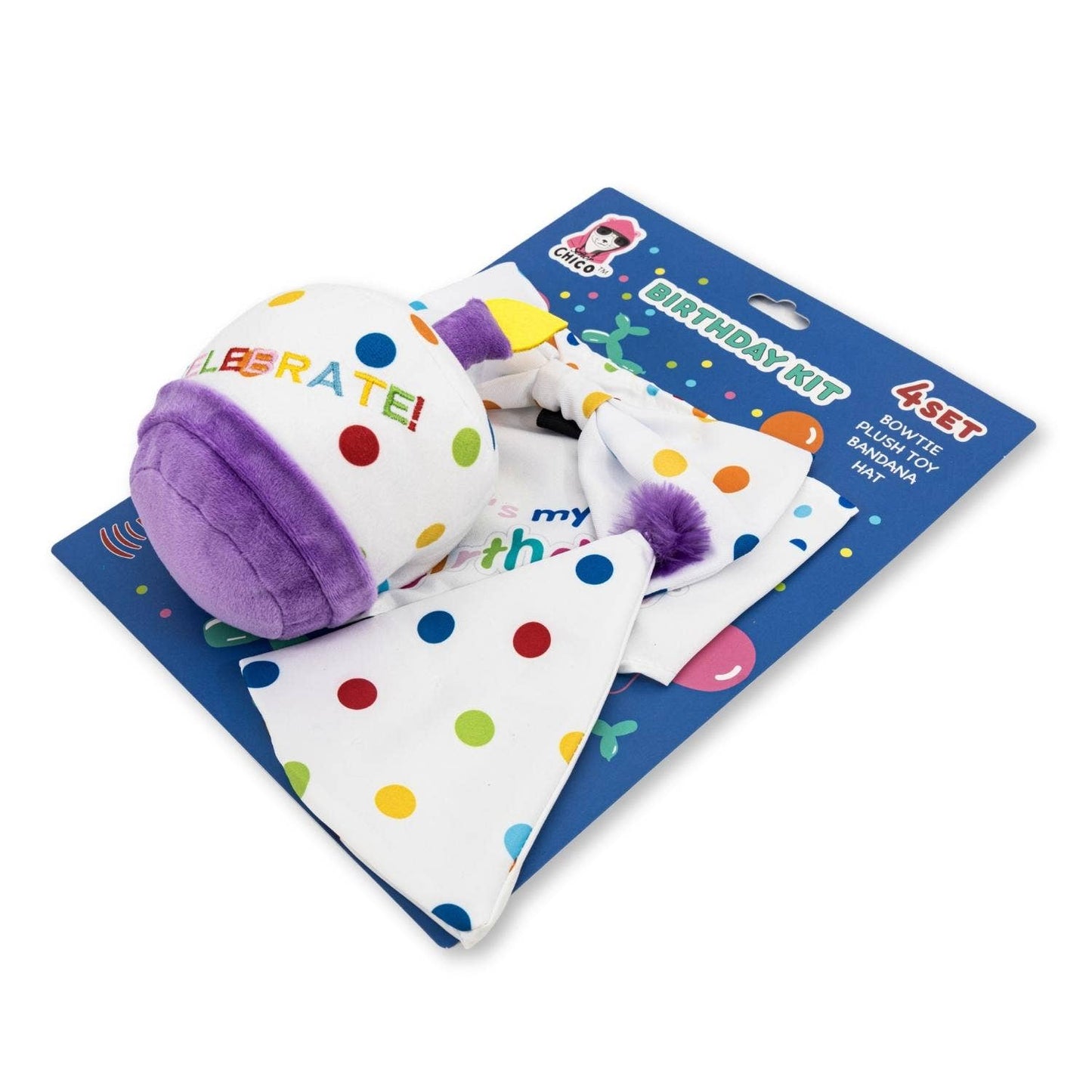 4-Piece Dog Birthday Kit – Celebrate in Style!