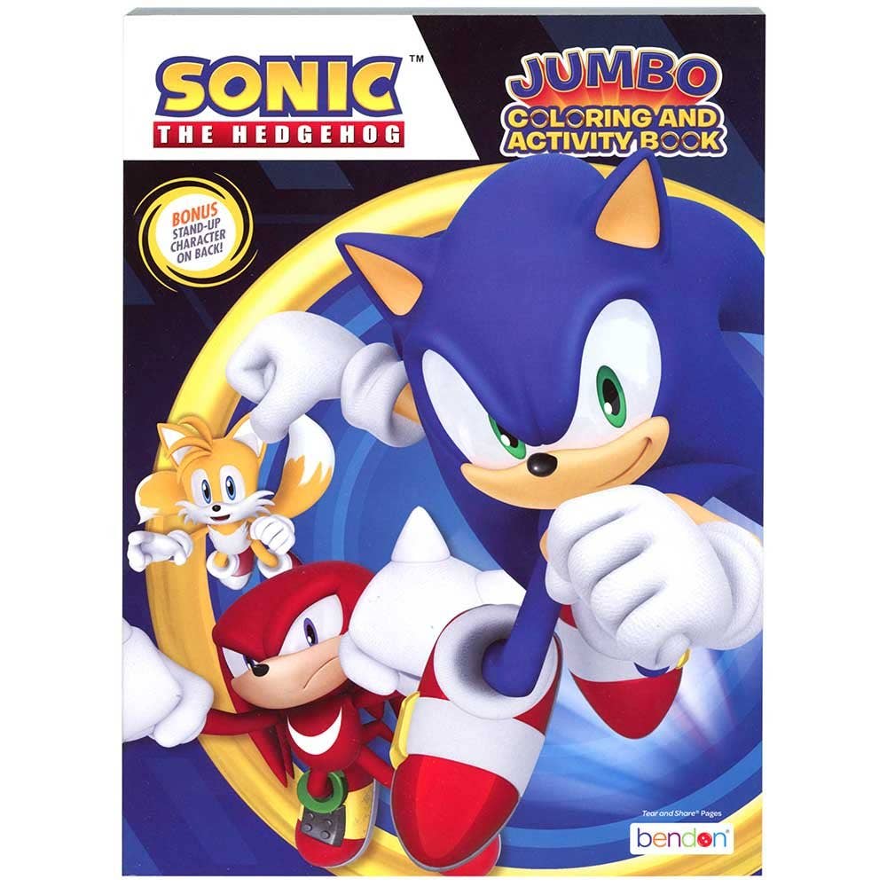 Sonic 80 Page Coloring Book