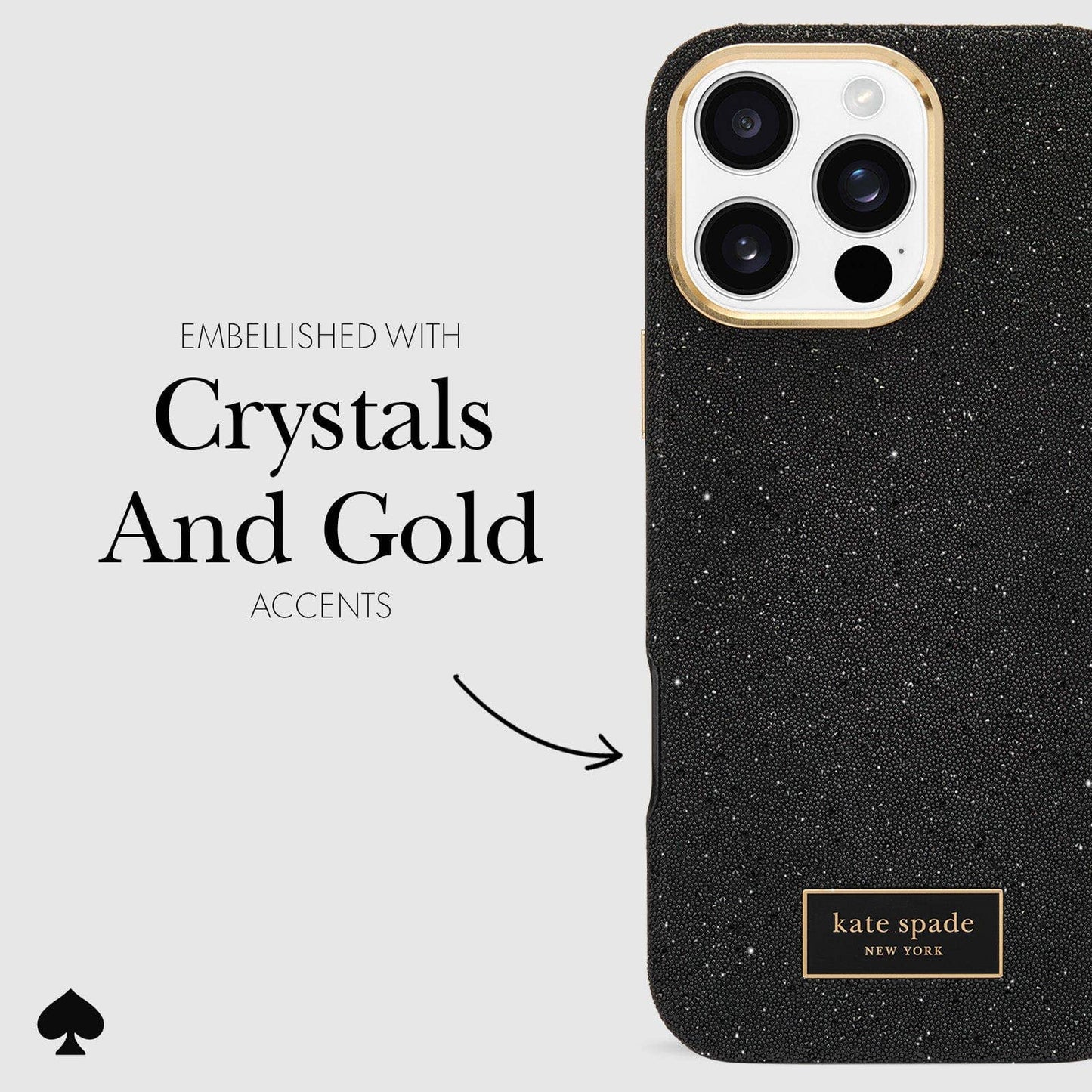 Kate spade new york iPhone 16 Pro Max Crystal Pavé MagSafe