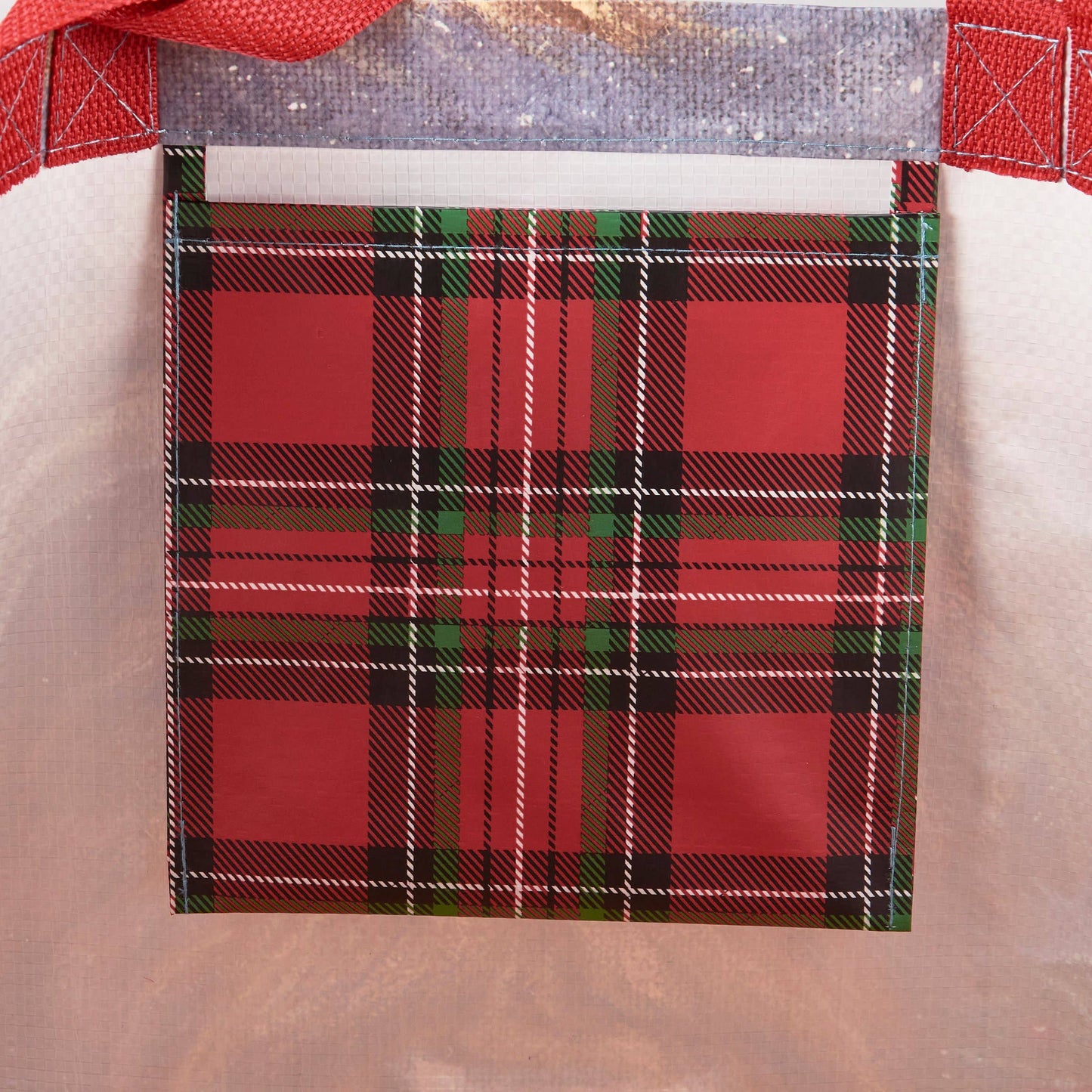 Christmas Highland Shopping Tote