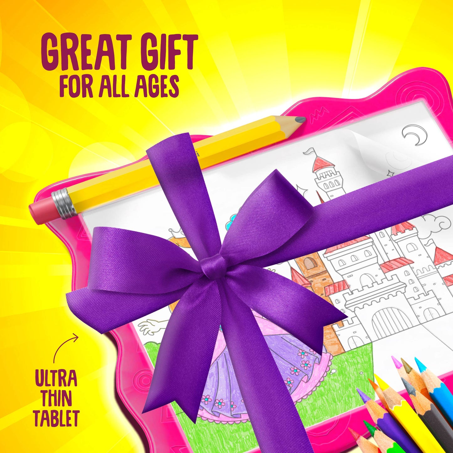 Light Up Tracing Pad for Kids - Craft Kit for Girls & Boys