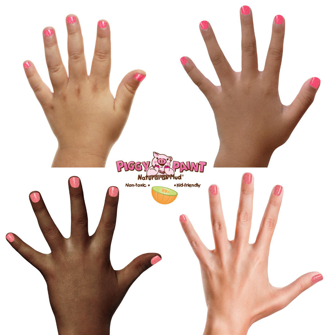 Scented Magical Melon Non-Toxic Kids Nail Polish 🍈