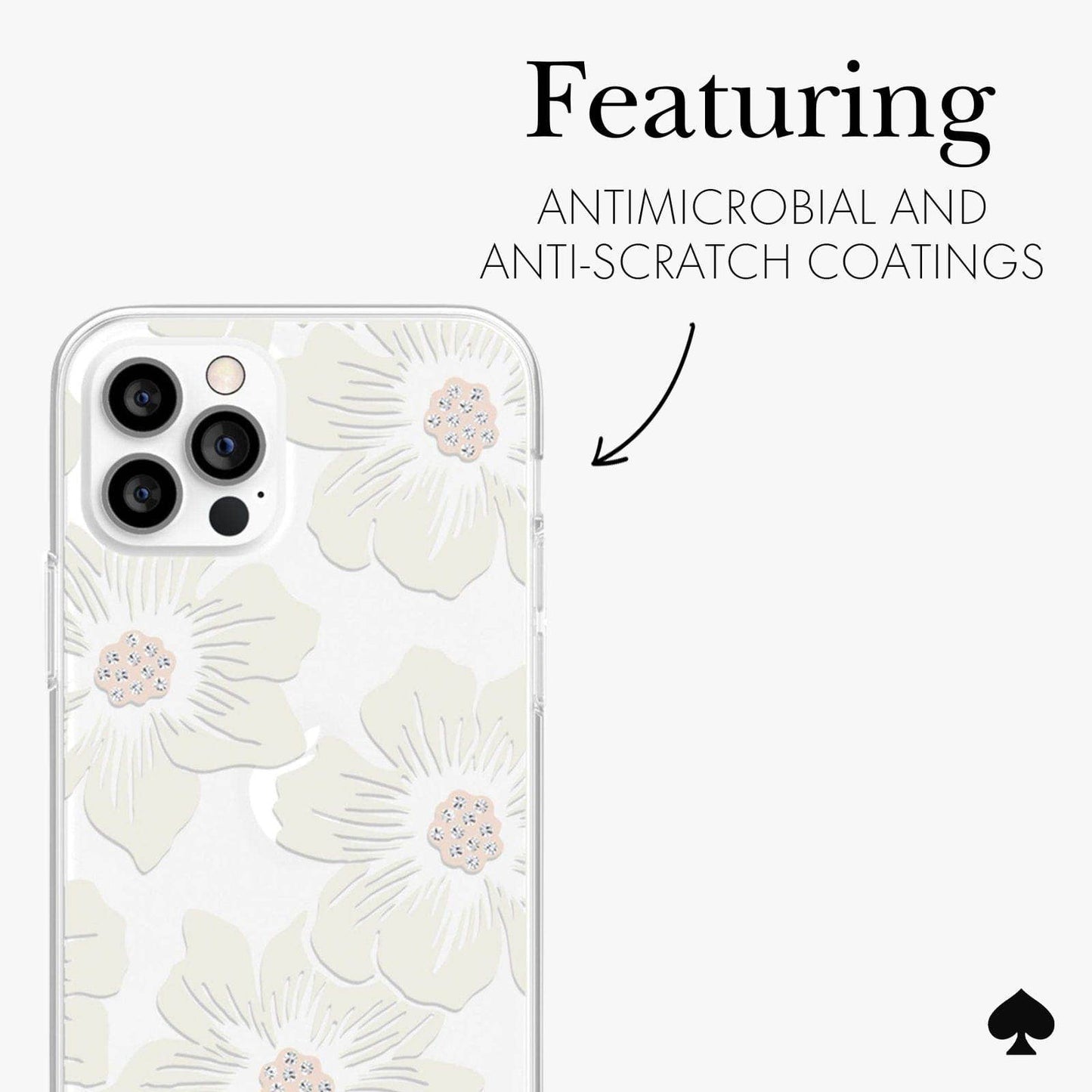 Kate spade new york iPhone 12 / 12 Pro Hollyhock