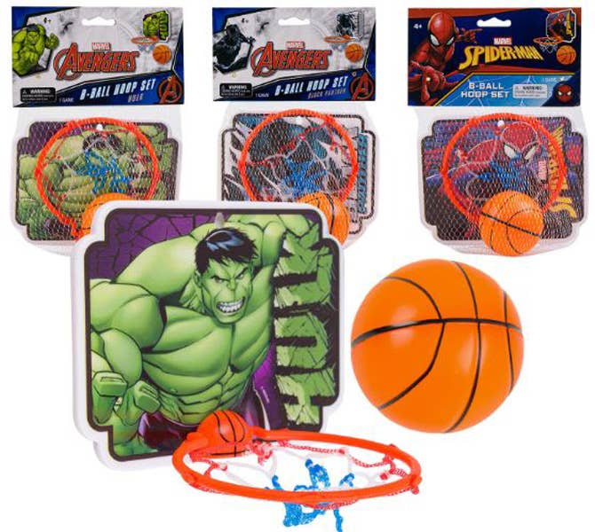 Marvel Basketball Hoop Set