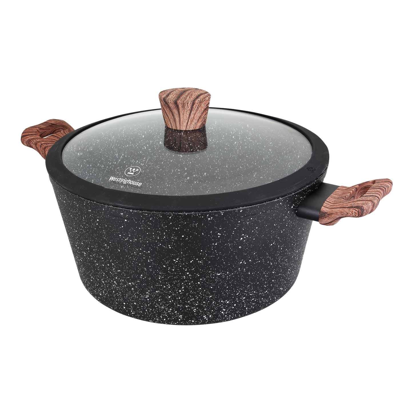 Westinghouse 4.5-Quart Casserole with Lid - Marble Series