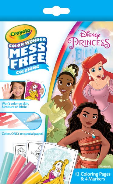 Disney Princess Crayola Color Wonder Mini Box Set