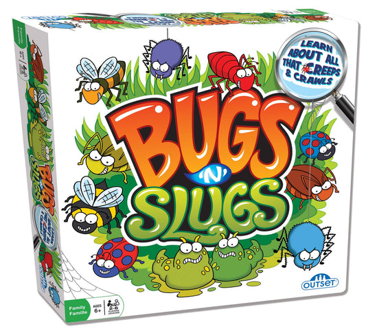 Bugs 'N' Slugs Board Game - A Creepy Crawly Adventure 🐞