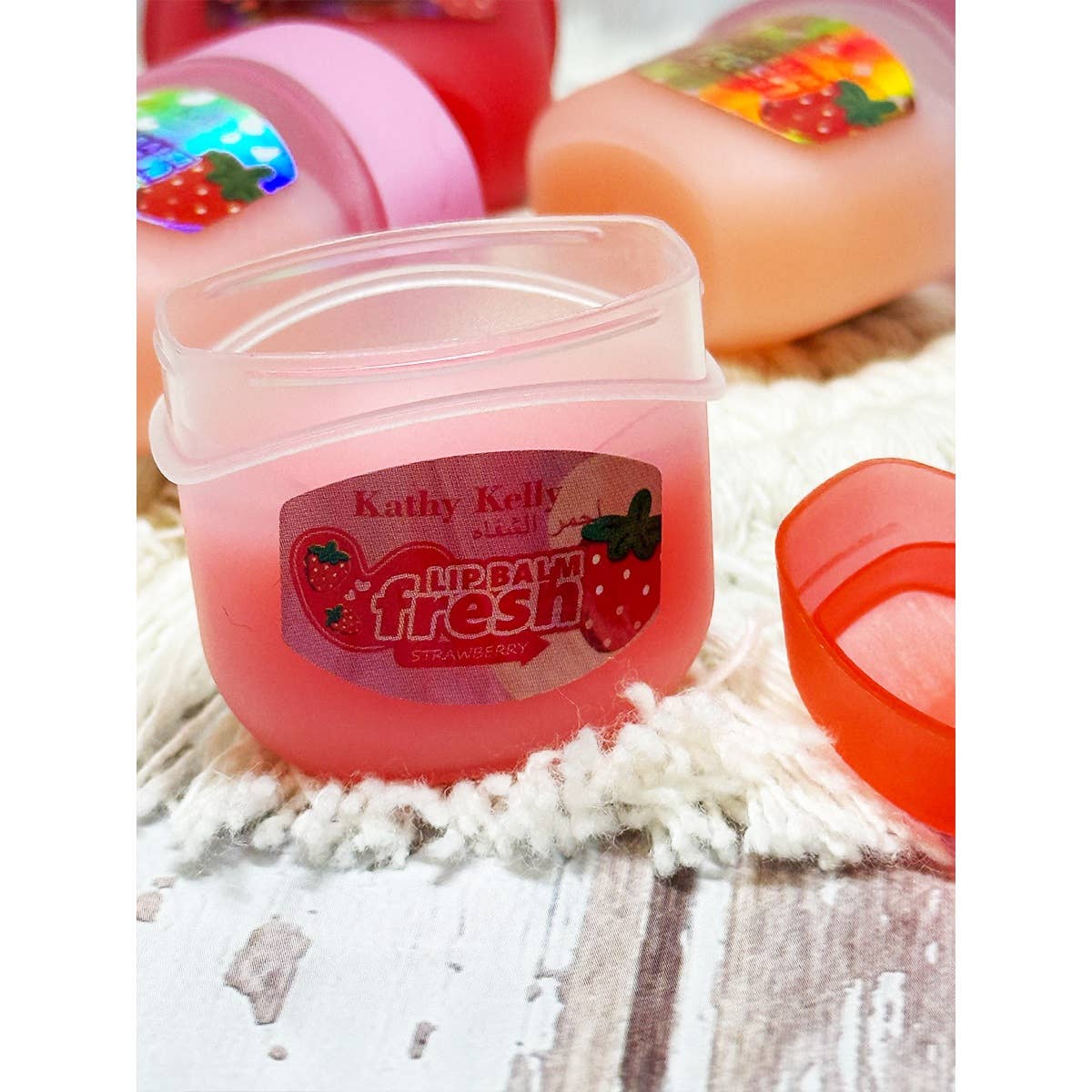 Moisturizing Fresh Strawberry Lip Balm