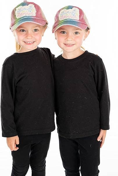 Kids Criss Cross Ponycap - Always Be a Mermaid - Glitter