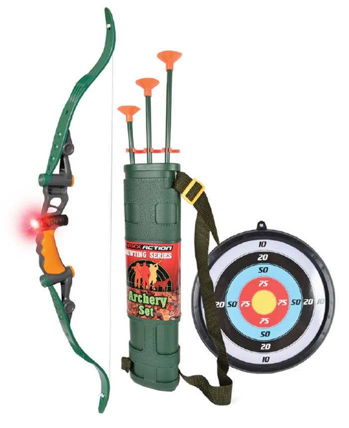 Maxx Action Realistic Fun Toy Hunting Bow Archery Playset