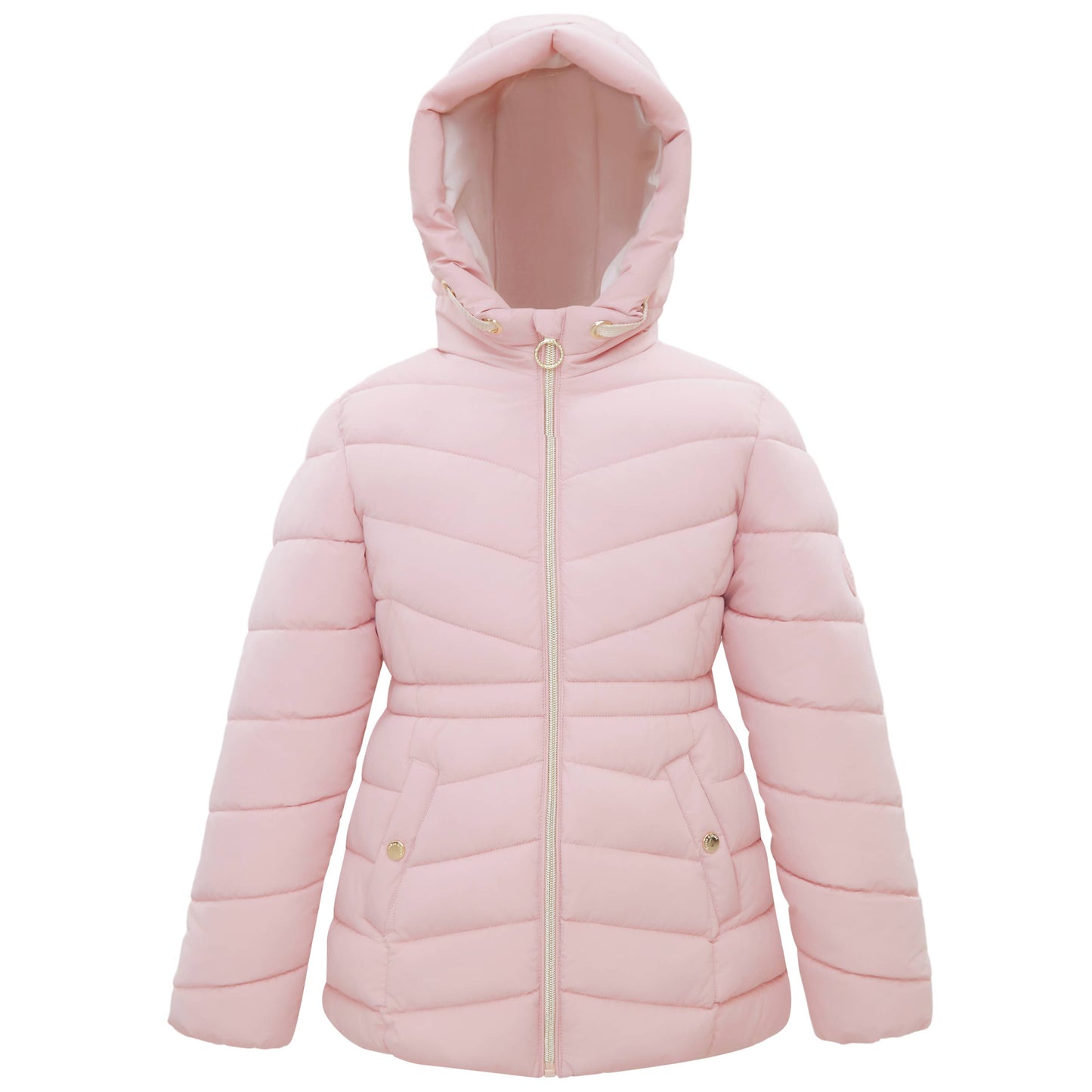 Girls' Light Long Coat Puffer Jacket