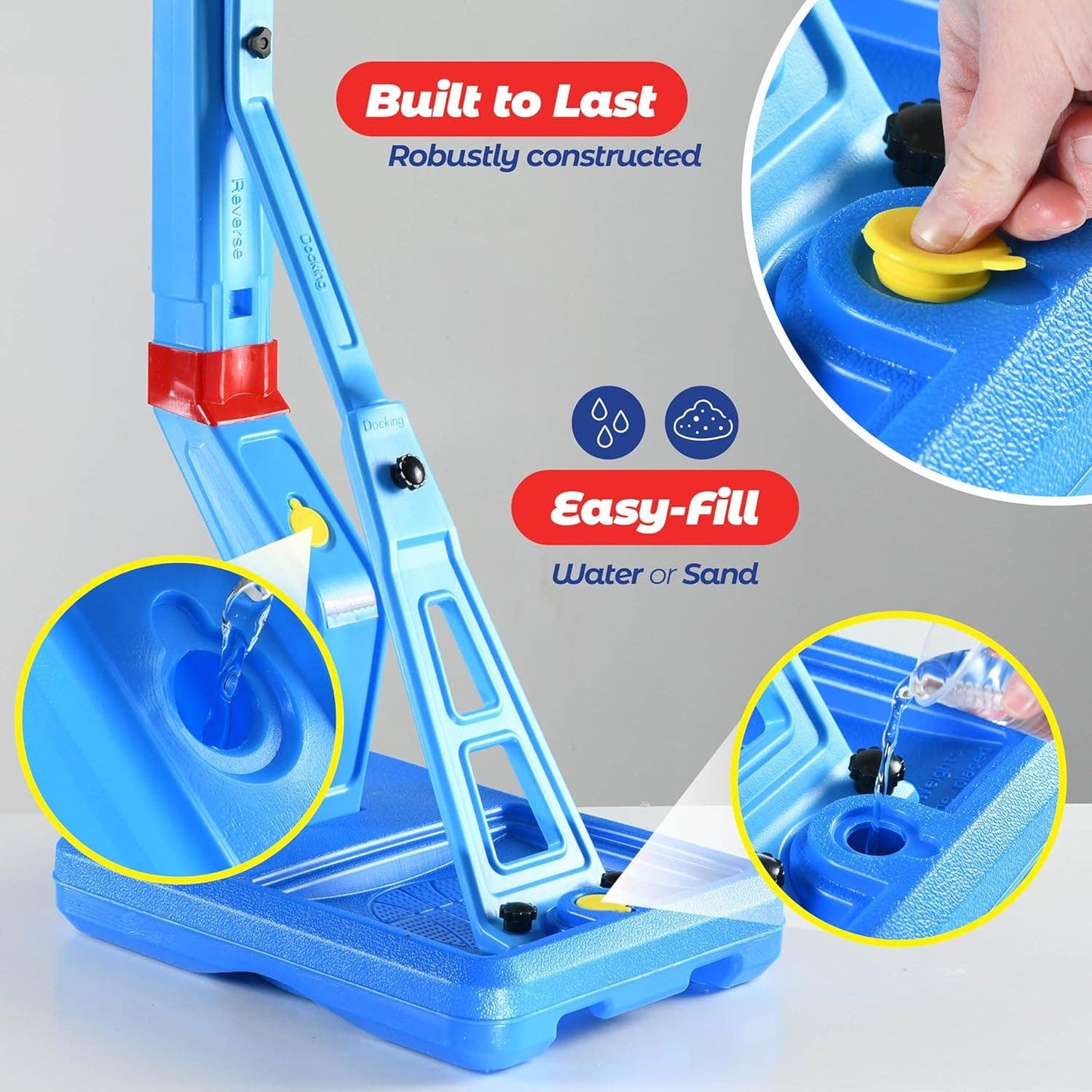 Basketball Hoop for Toddler Kids Height Adjustable Set