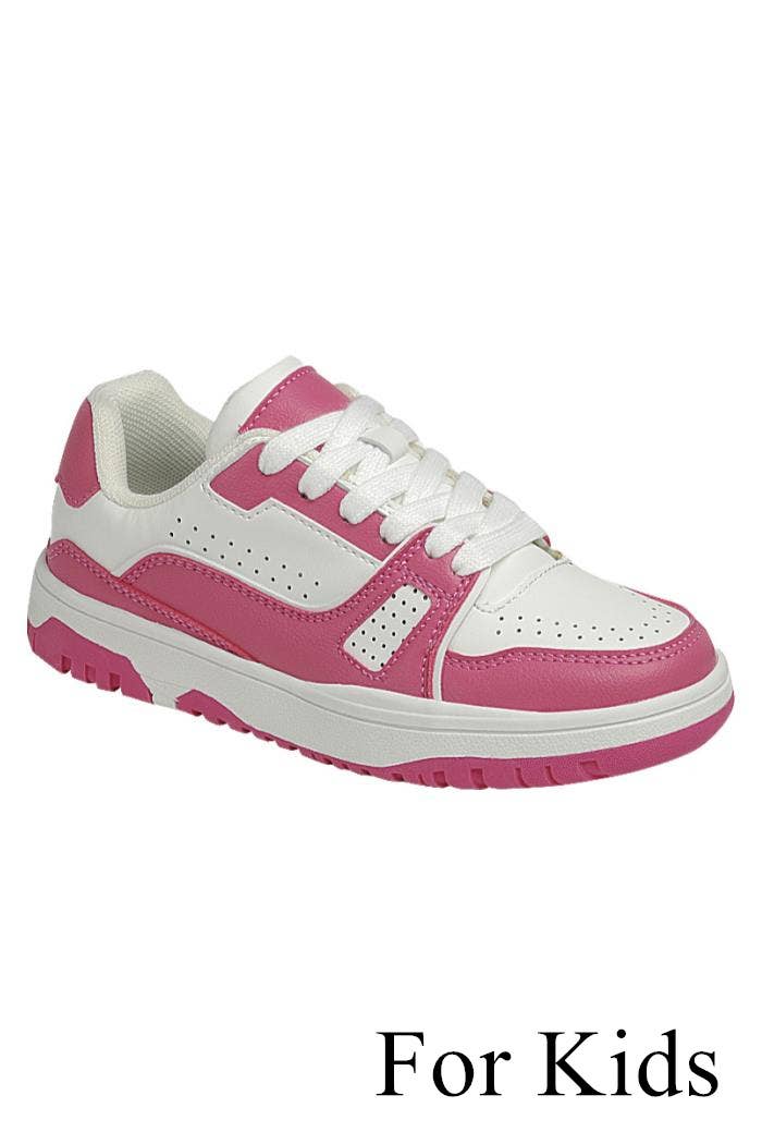 Kids Lace up Sneaker Shoes FL-RICH-35K