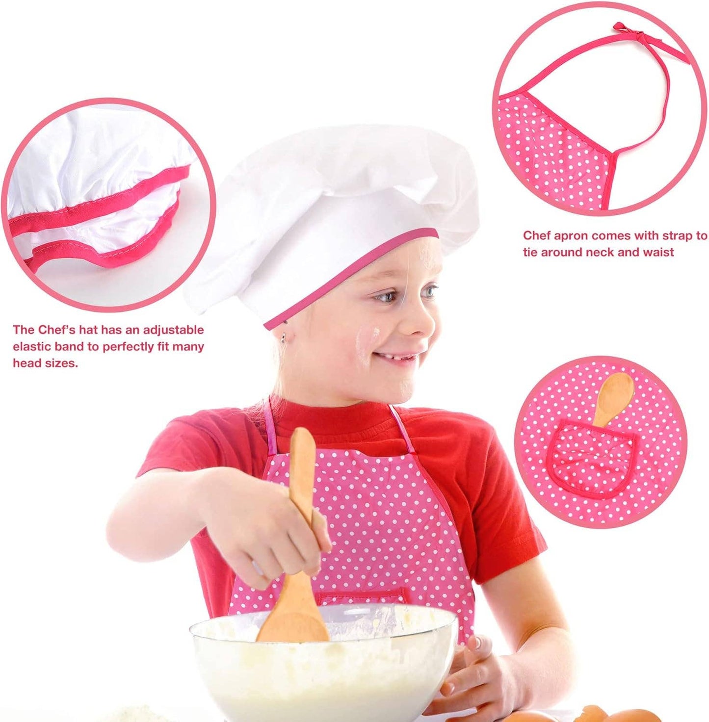 Kids Cooking & Baking Chef Dress Up Toy Set