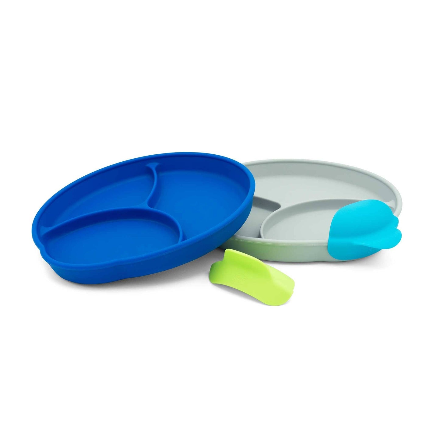 321 Grow Silicone Easy Scoop & Hold Plate Set