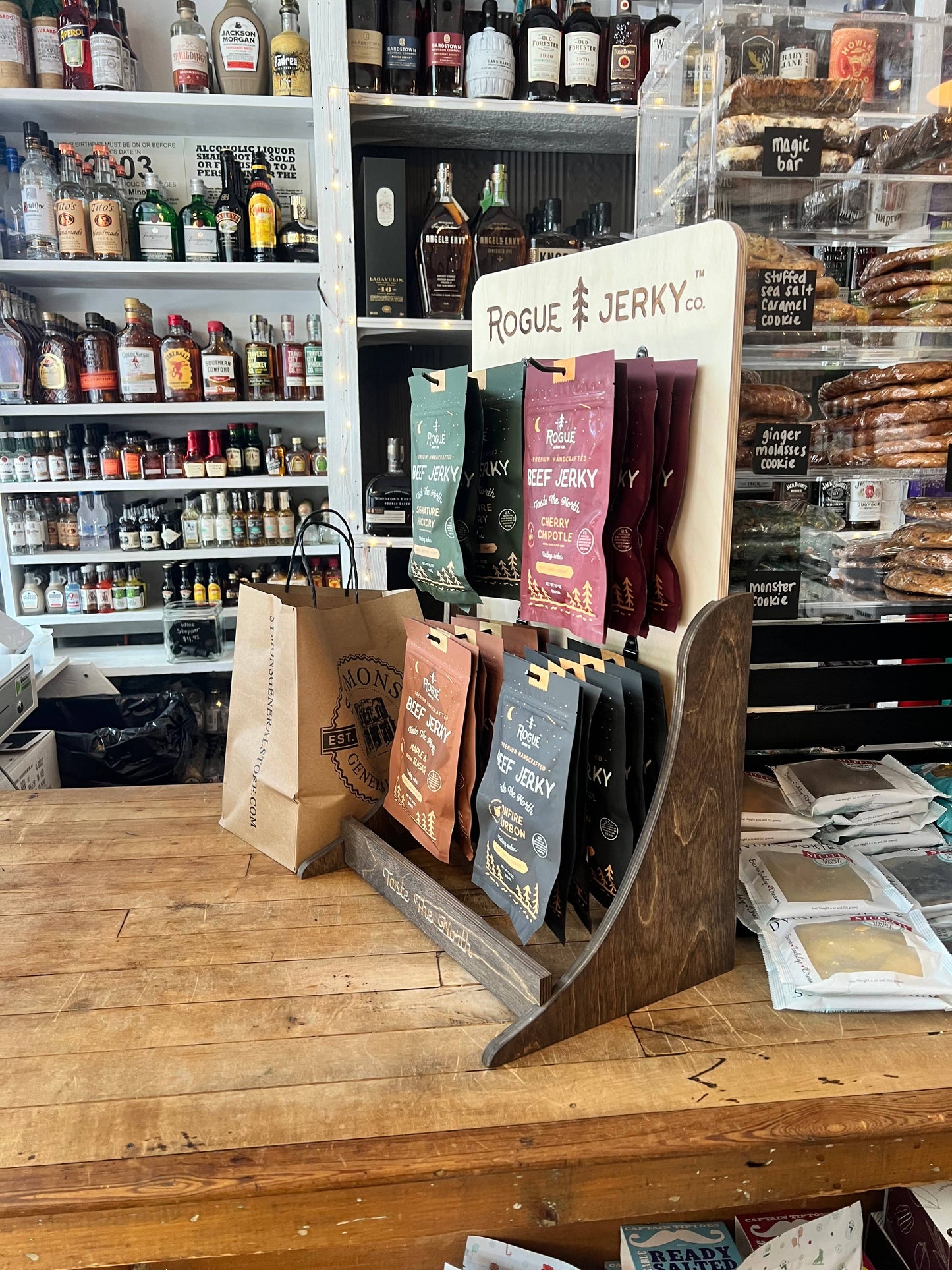 FREE Counter Display Package: 16 of Each Beef Jerky Flavor!