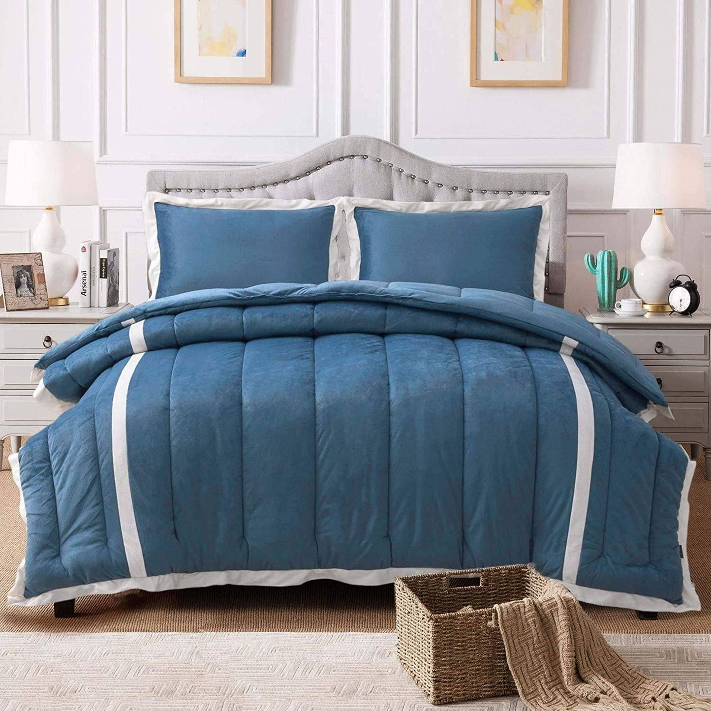 Down Alternative Comforter Set with Plush Microfiber