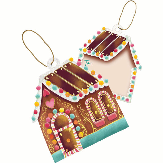 Gingerbread Dreams - Gift Tags w/ Tie String