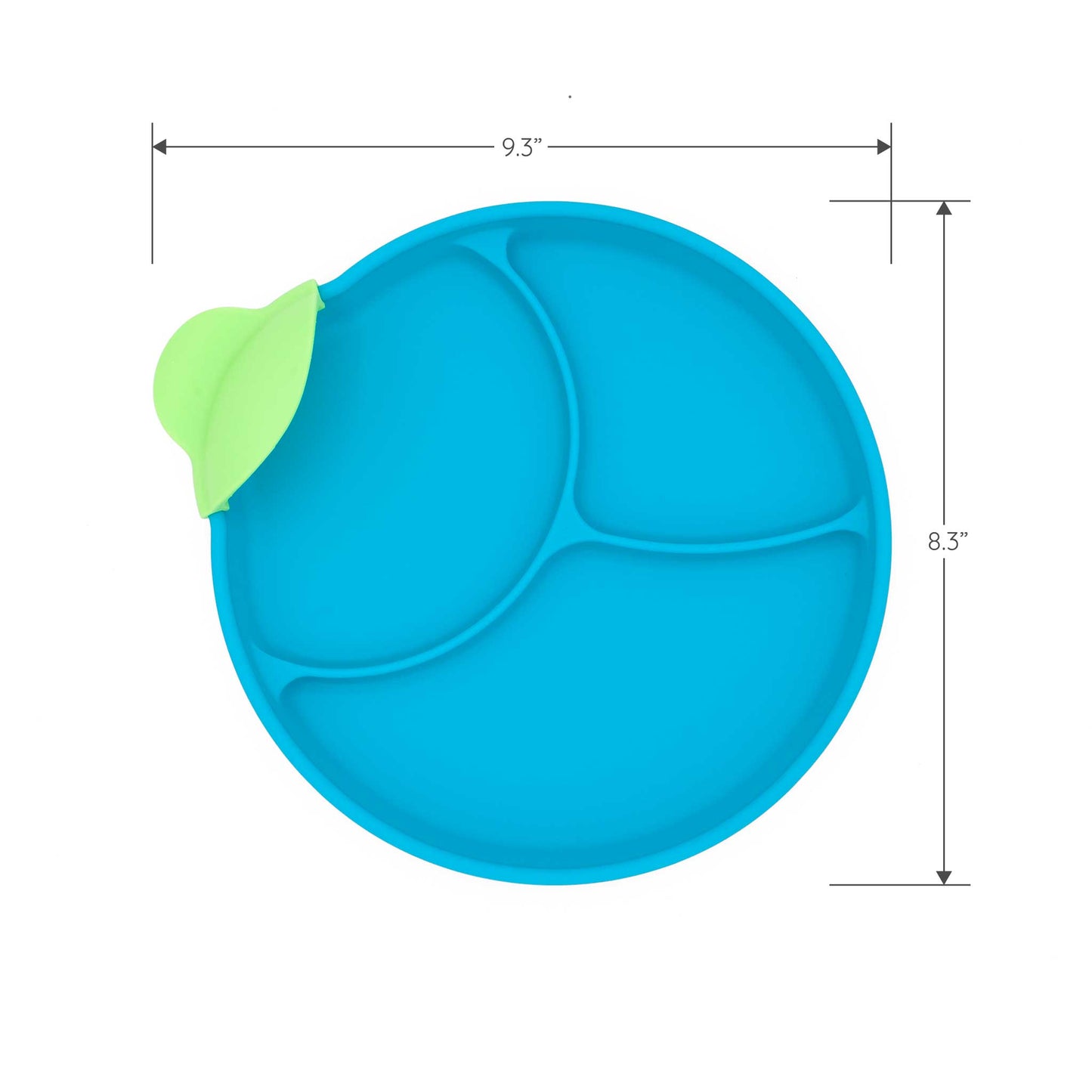 321 Grow Silicone Easy Scoop & Hold Plate Set