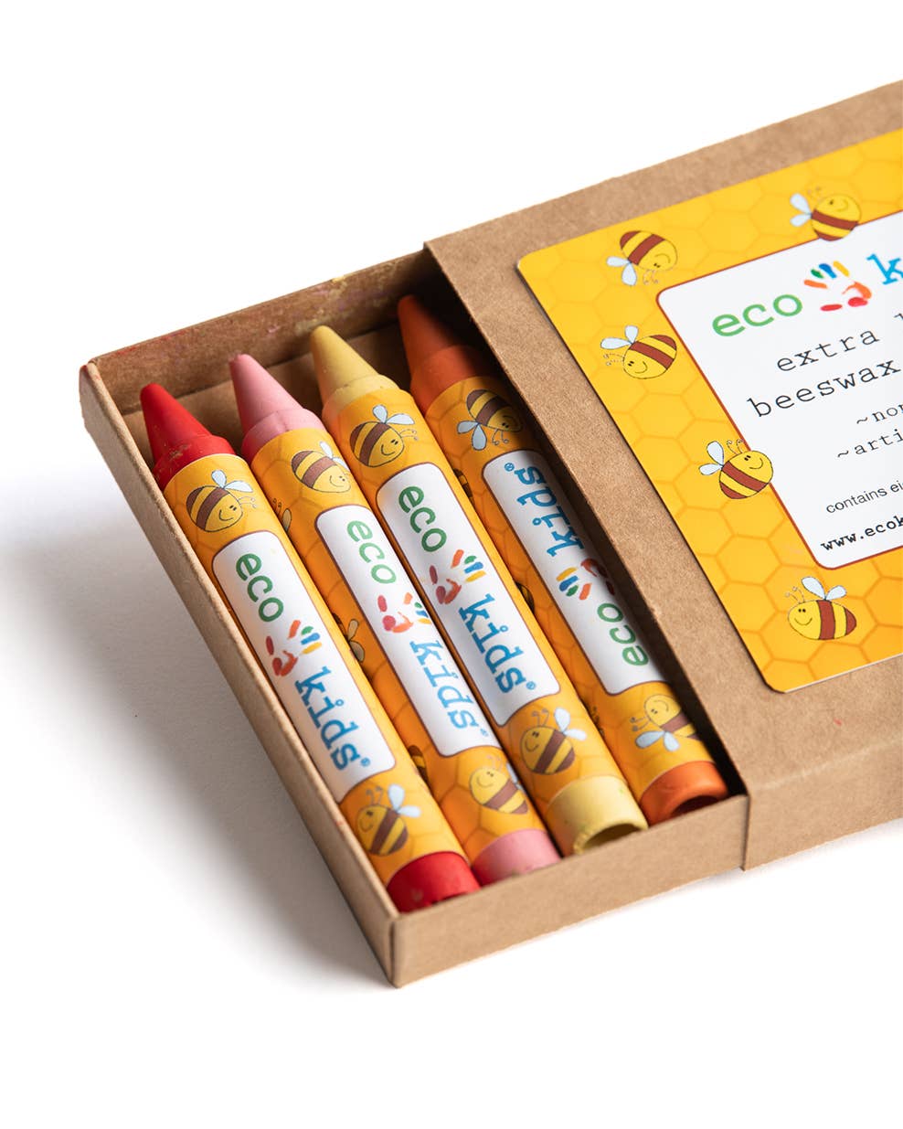 Non-Toxic Beeswax Crayons (Extra Large) - case