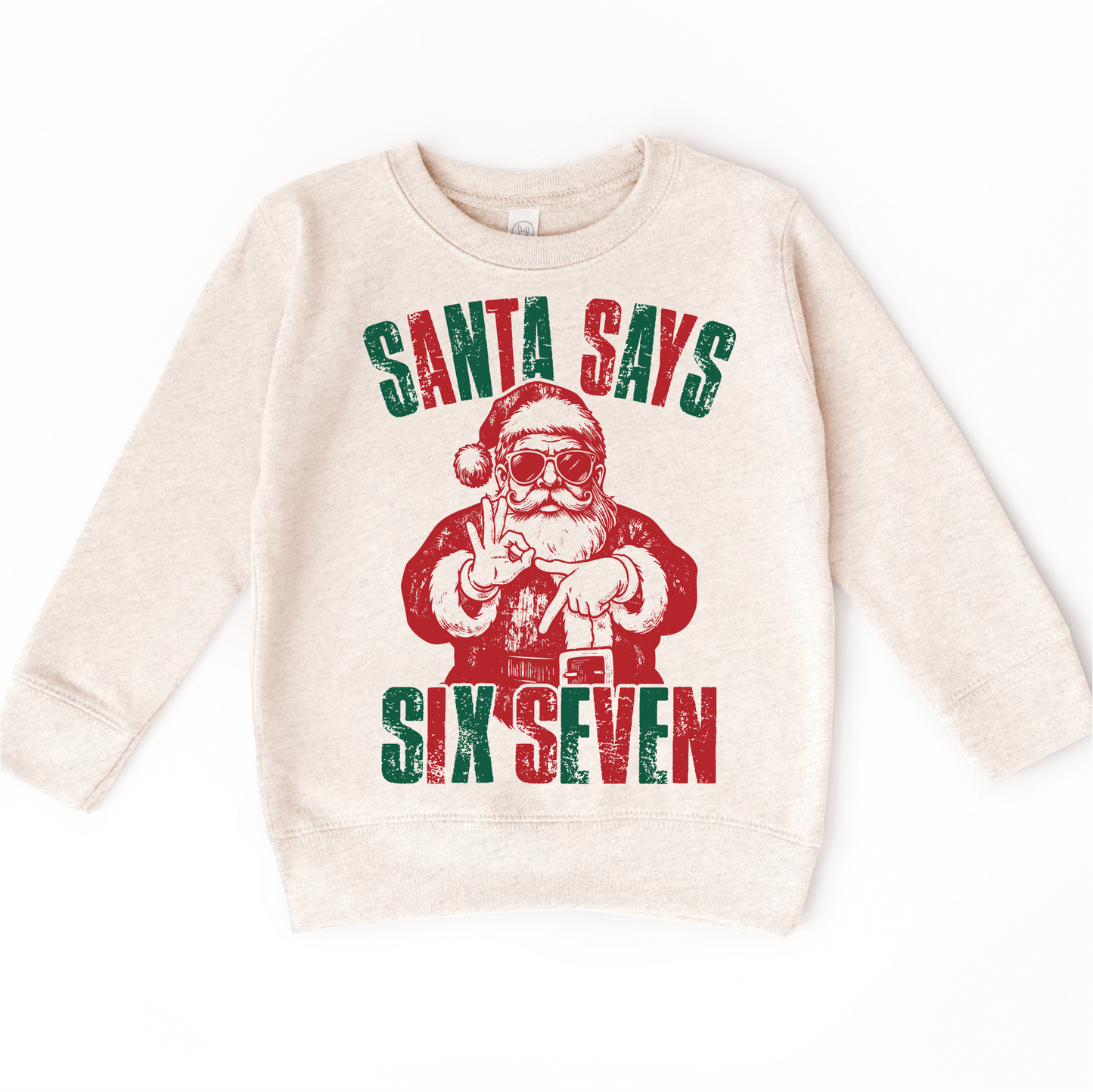 Santa Says Six Seven Christmas T-Shirt - 67 Christmas Tee