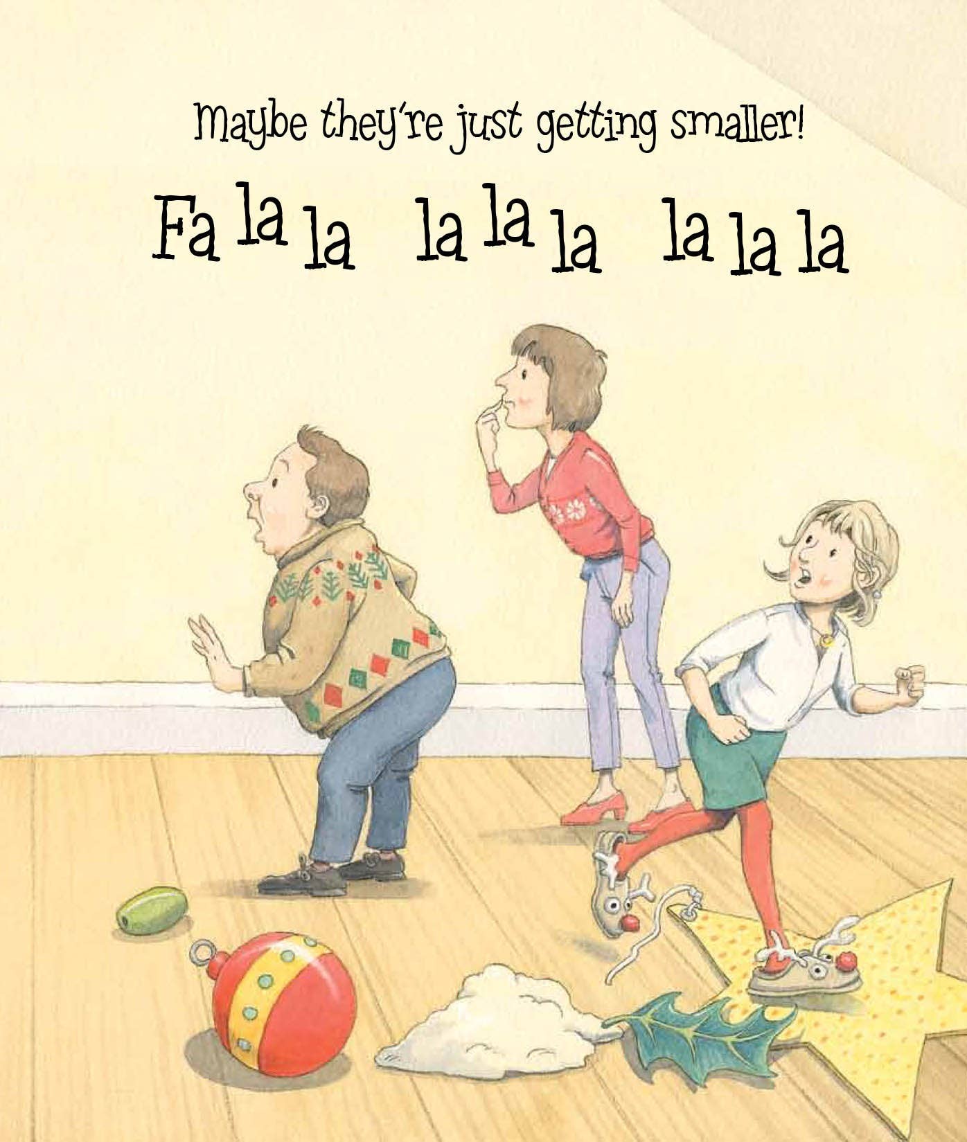 Deck the Walls!: A Wacky Christmas Carol Picture Book