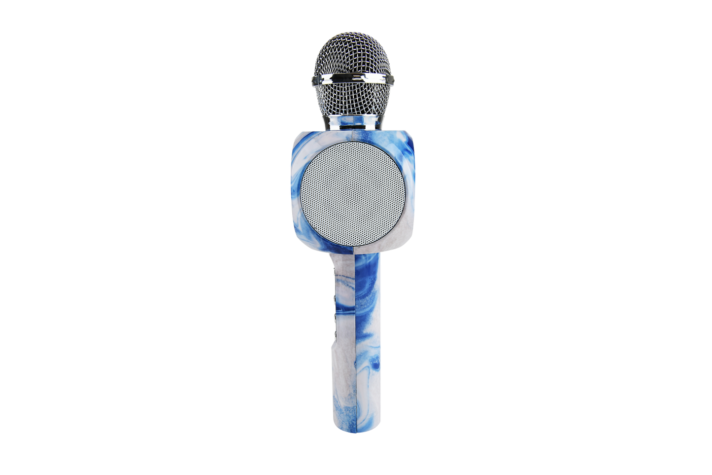 Blue Swirl Karaoke Microphone & Bluetooth Speaker