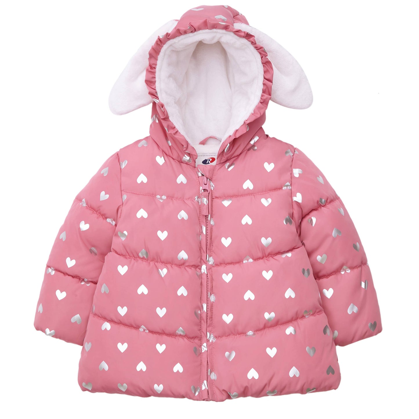 Baby Toddler Girls' Fleece Lined Puffer Coat