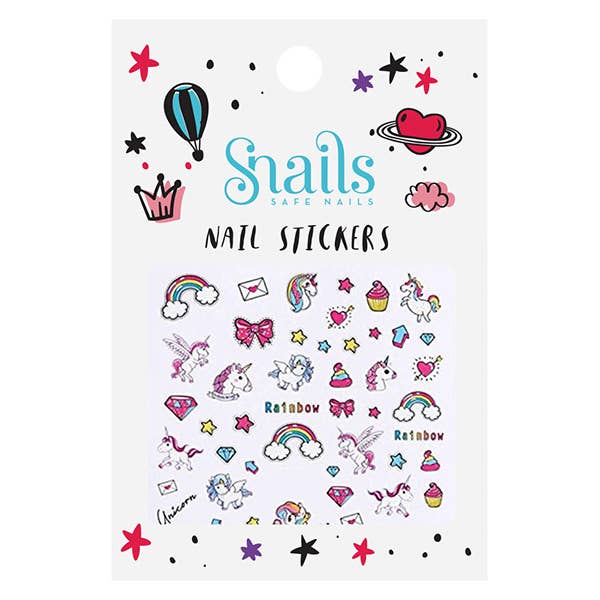 Fancy Nail Stickers from Snails!