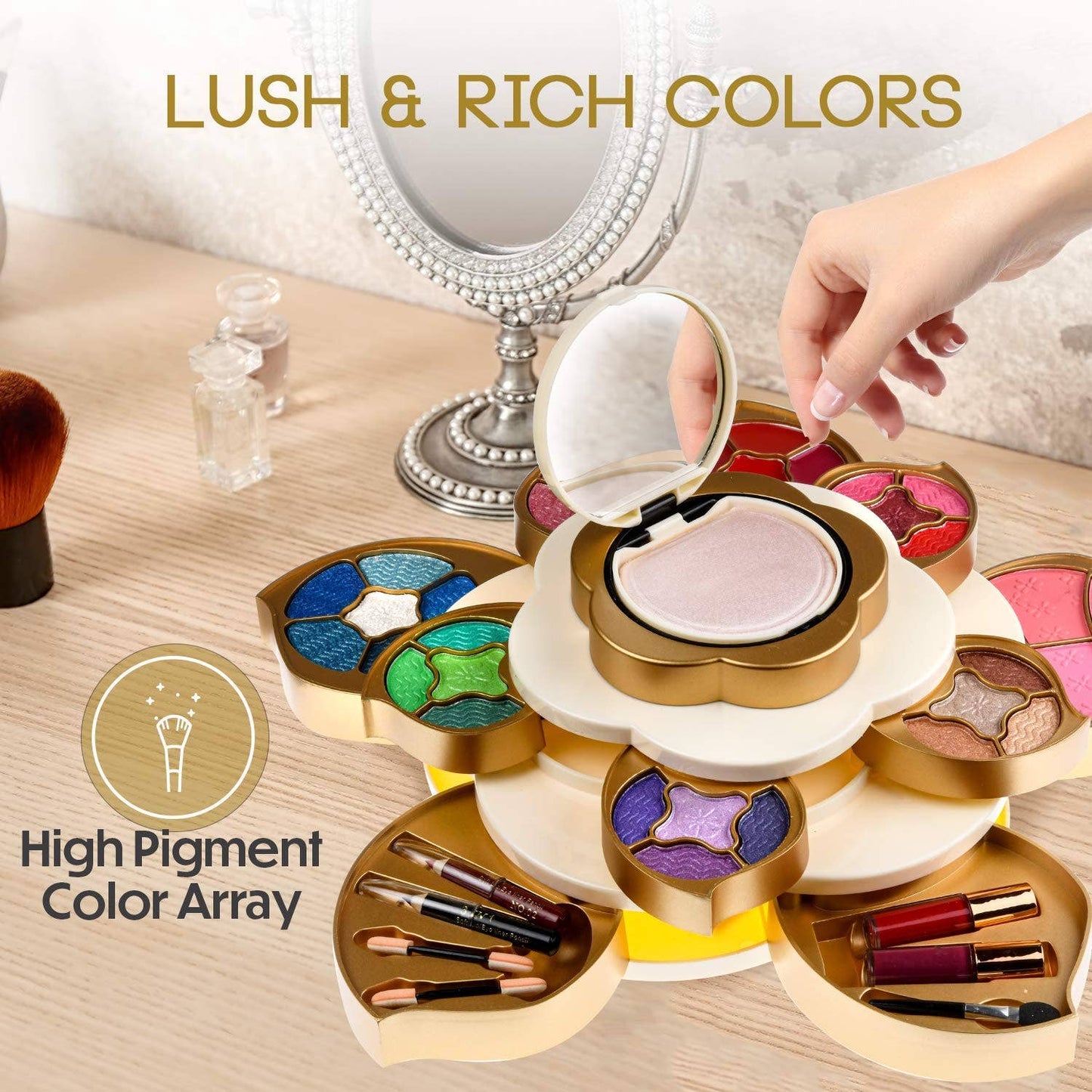 All-In-One Makeup Gift Kit with Eyeshadow Palette