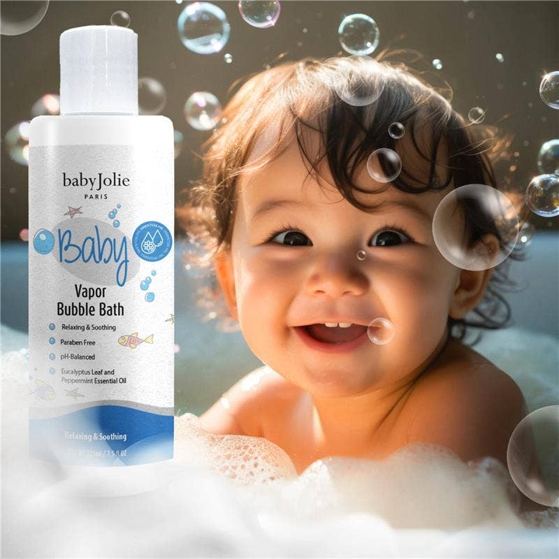 Baby Jolie Vapor Bubble Bath for Kids | Hypoallergenic