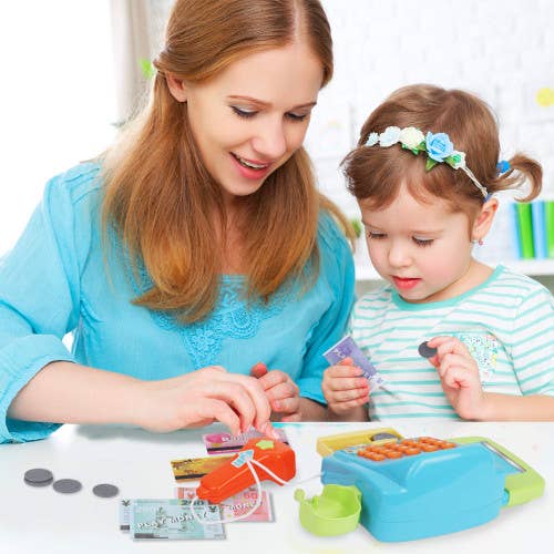 Playkidz Interactive Cash Register with Scanner & Conveyor