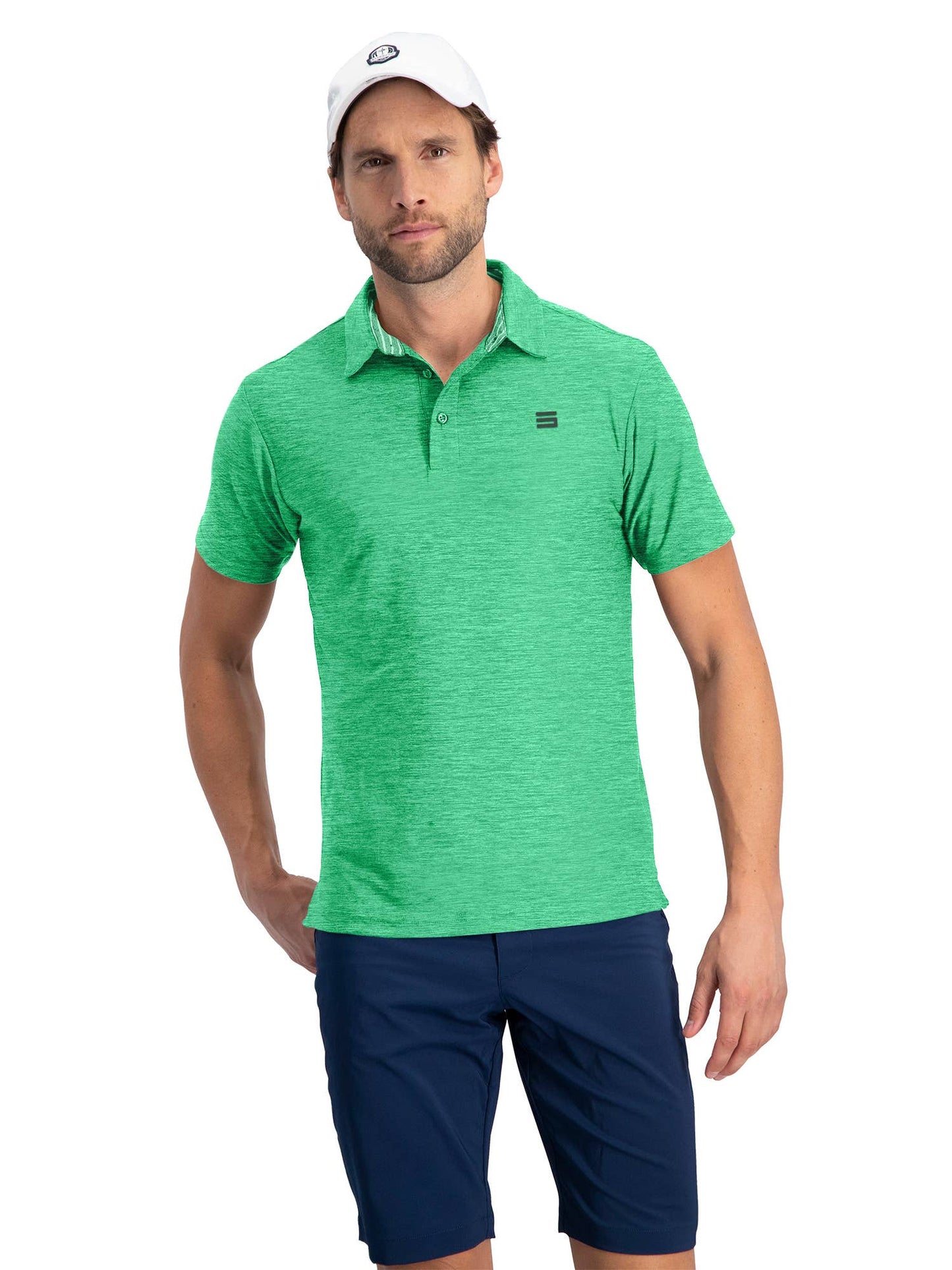 Men's Quick Dry Golf Shirts - Short Sleeve, Athletic Polo